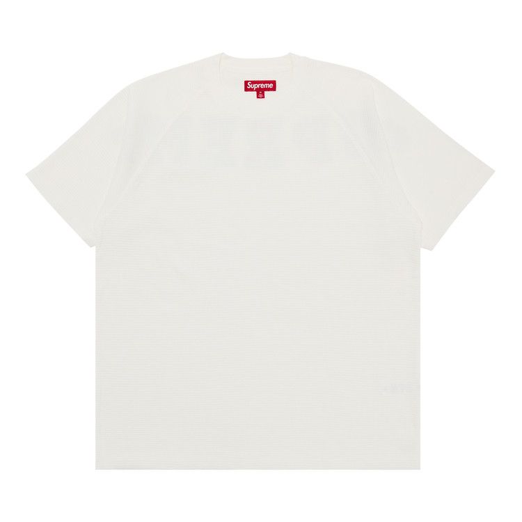 Supreme Stencil Thermal Short-Sleeve Top 'White'