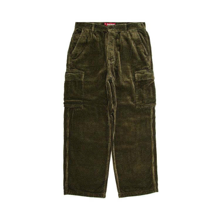 Supreme Wide Wale Corduroy Cargo Pant 'Olive'