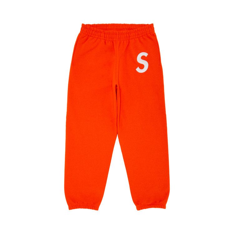 Supreme S Logo Sweatpant 'Bright Orange'