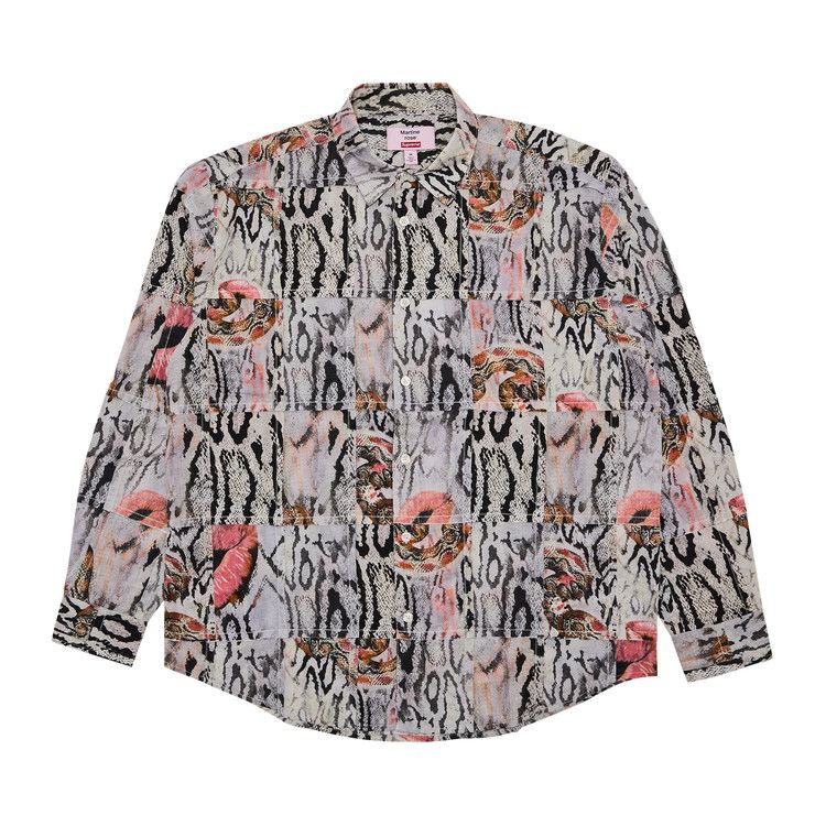 Supreme x Martine Rose Patchwork Shirt 'Multicolor'