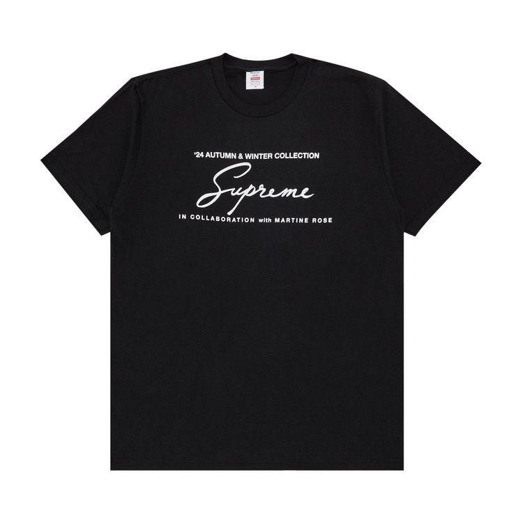 Supreme x Martine Rose Tee 'Black'