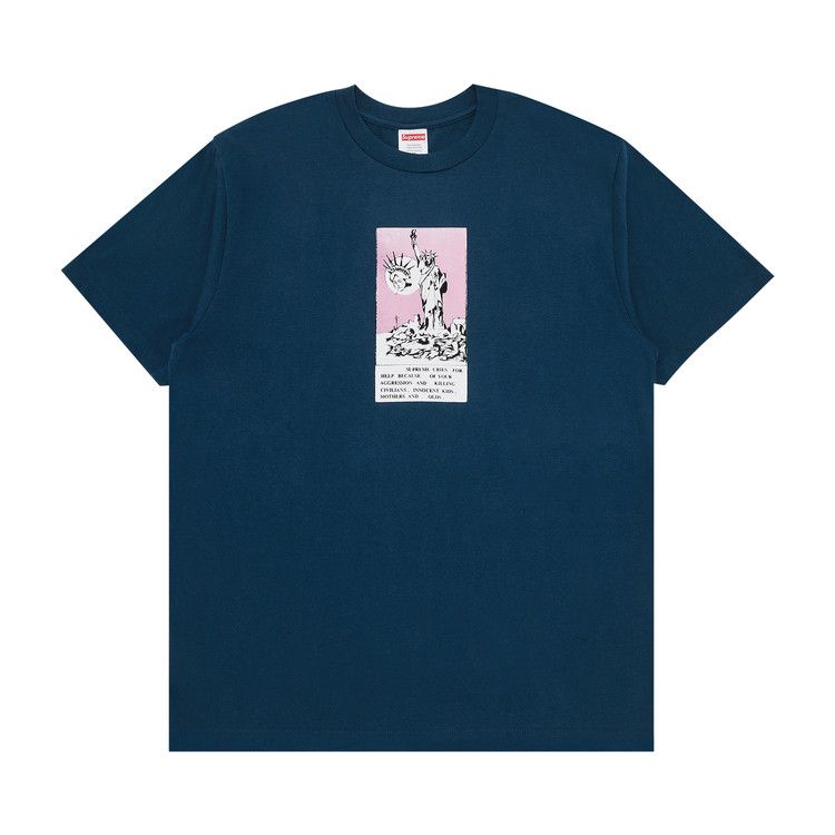 Supreme Liberty Tee 'Indigo'