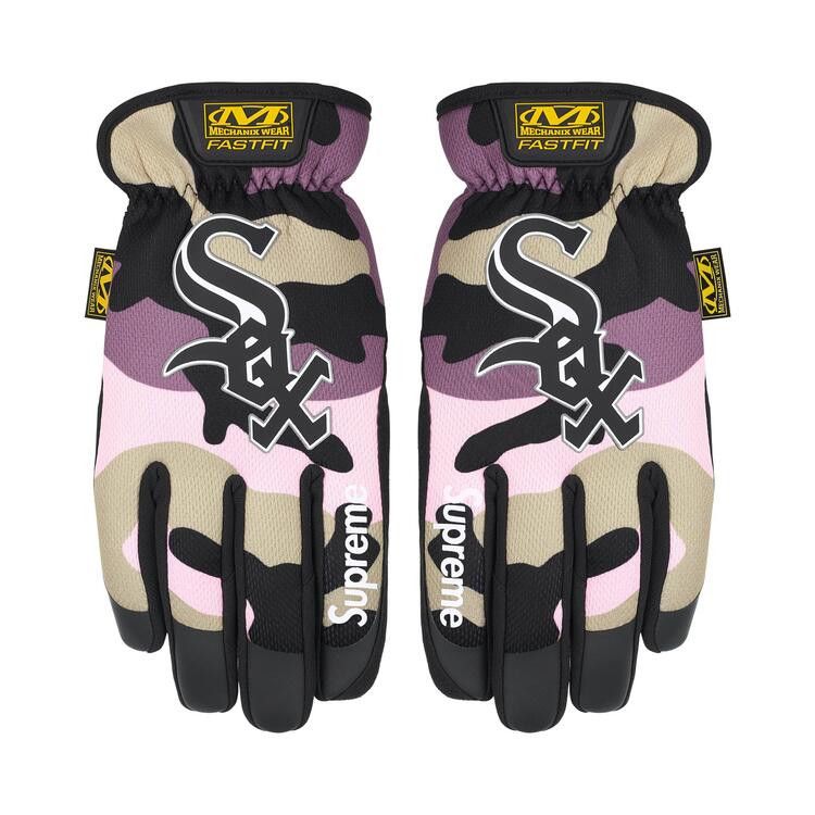 Supreme x Mechanix Fastfit MLB Teams Gloves 'Pink Camo'