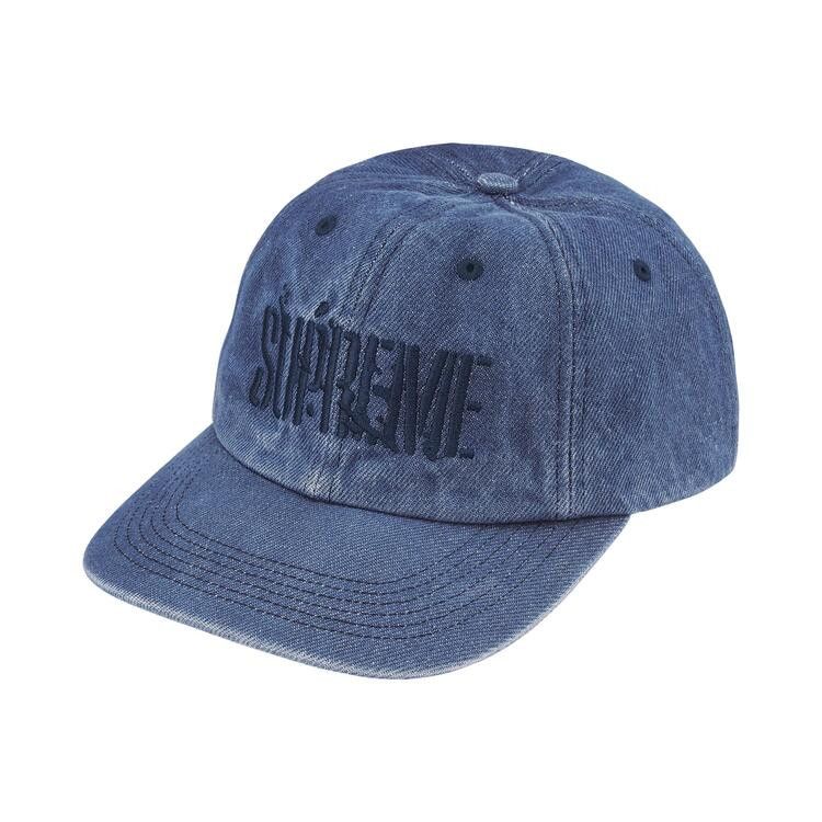 Supreme Splatter 6-Panel 'Denim'