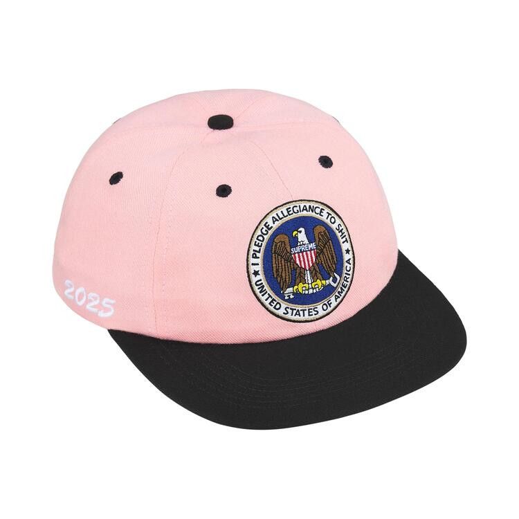 Supreme Pledge Allegiance 6-Panel 'Pink'