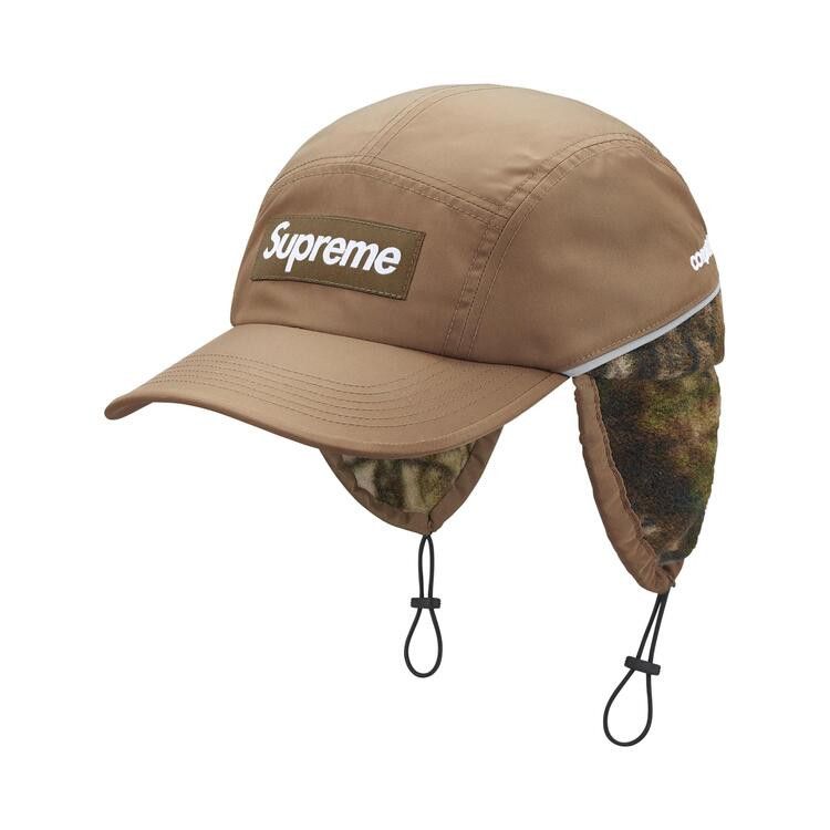 Supreme Polartec Lined Packable Earflap Camp Cap 'Khaki'