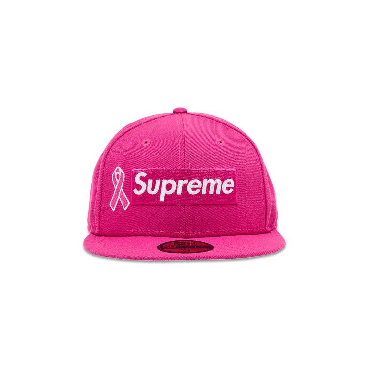Supreme New Era Breast Cancer Awareness Box Logo 'Pink'