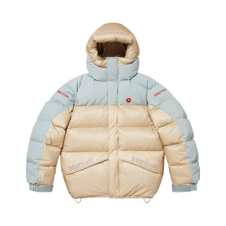 Supreme x Marmot 800-Fill Down Parka 'Tan'