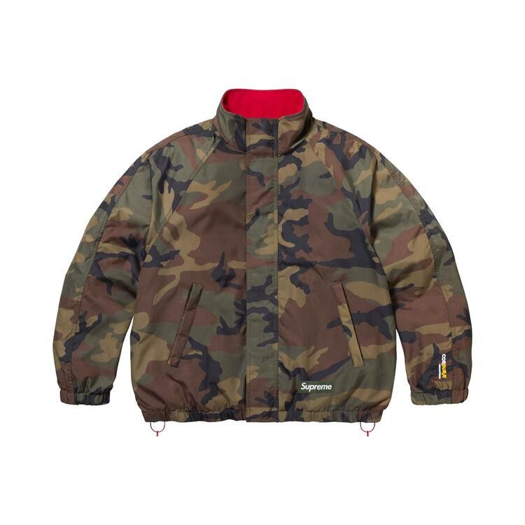Supreme Polartec Reversible Track Jacket 'Woodland Camo'