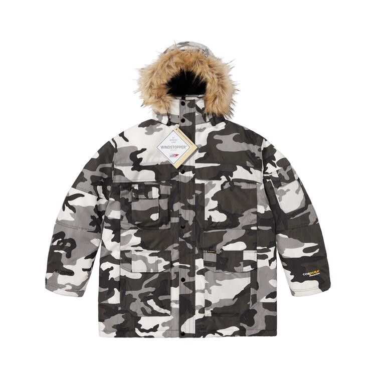 Supreme Cordura Snorkel Coat 'Snow Camo'