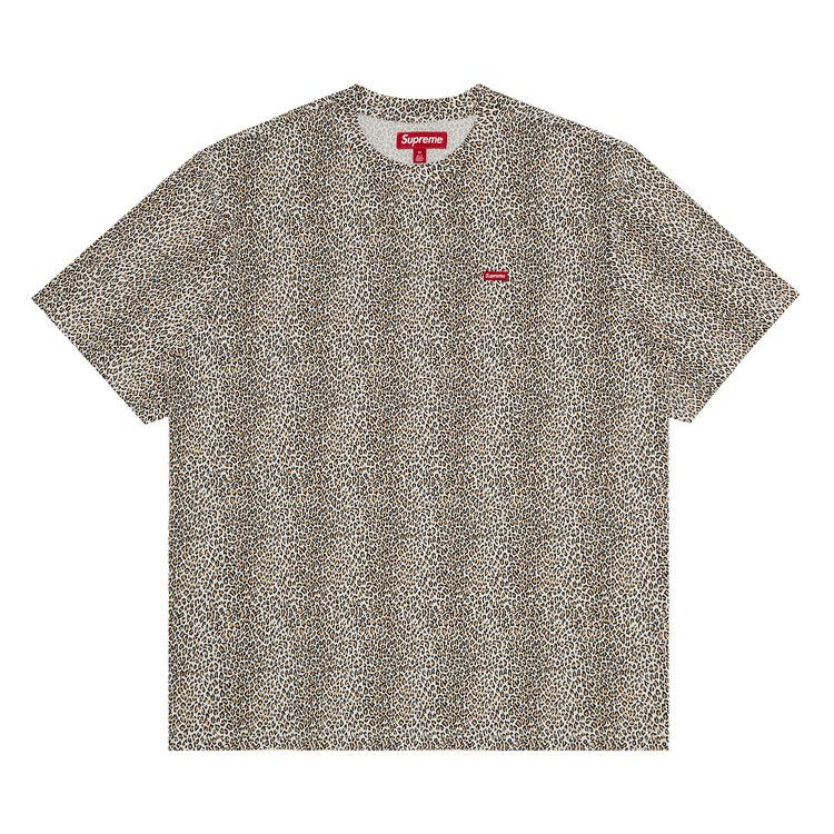 Supreme Small Box Tee 'Leopard'