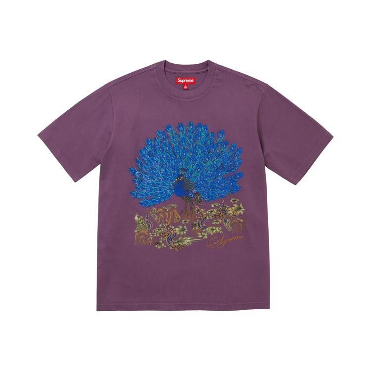 Supreme Peacock Short-Sleeve Top 'Purple'
