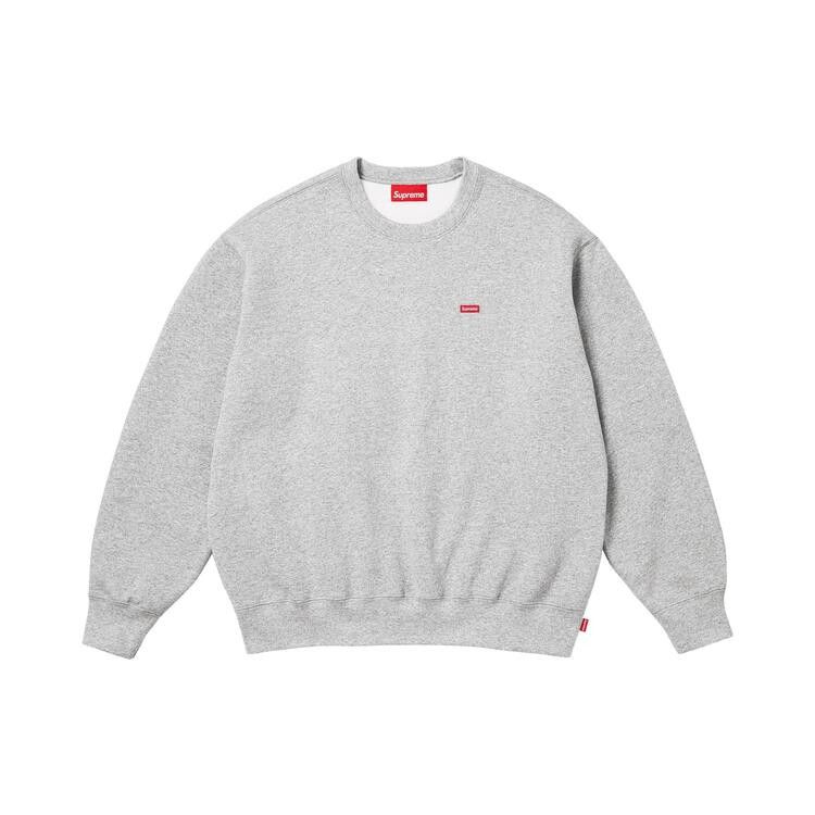 Supreme Small Box Crewneck 'Heather Grey'