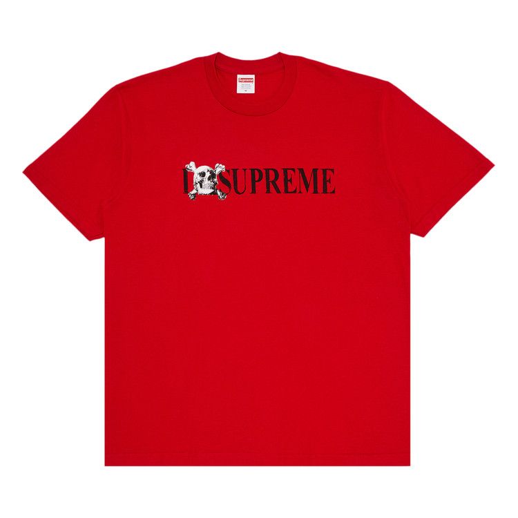 Supreme Skull Tee 'Red'