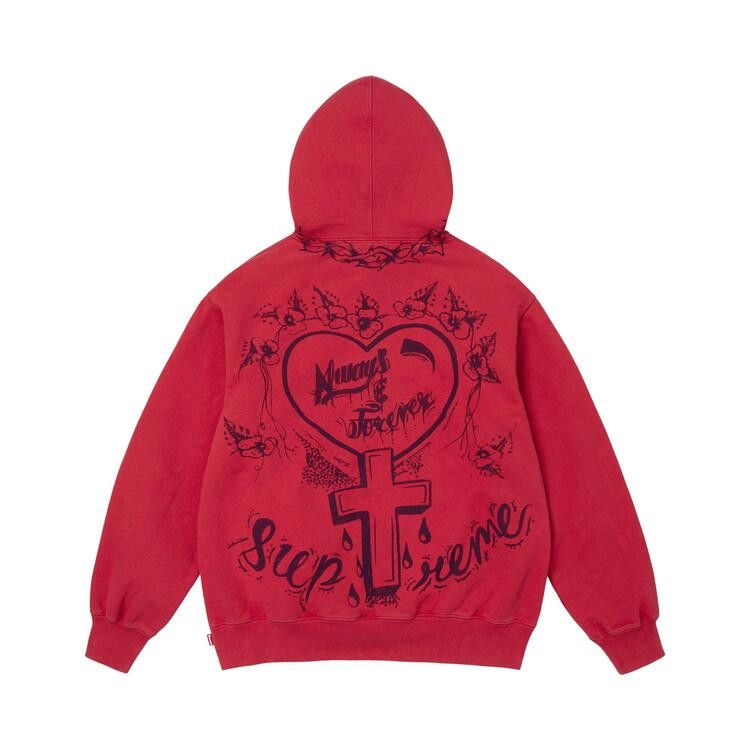 Supreme Forever Hooded Sweatshirt 'Red'