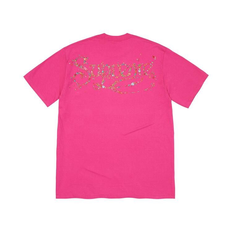 Supreme Gems Tee 'Fuchsia'