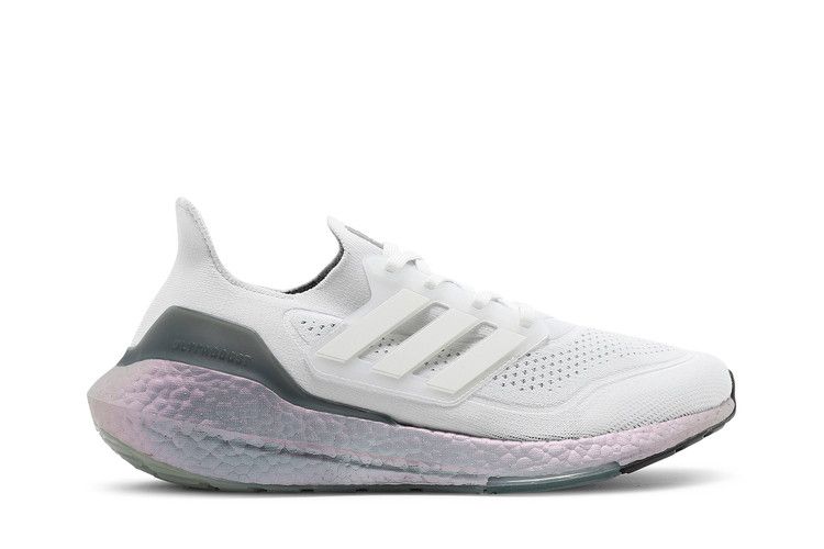 adidas UltraBoost 21 'Crystal White Hazy Green'