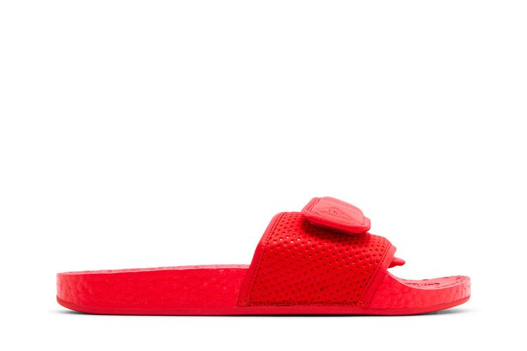 Pharrell x adidas Boost Slides 'Active Red'