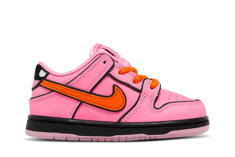 The Powerpuff Girls x Nike Dunk Low Pro SB QS TD 'Blossom'