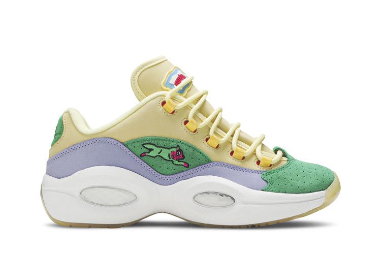 BBC Ice Cream x Reebok Question Low 'Yellow Lilac Glow'