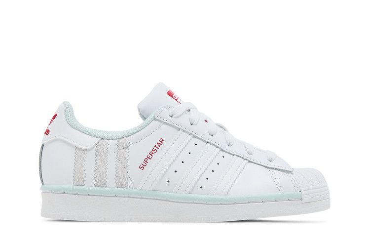 Adidas Superstar J 'White Almost Blue'