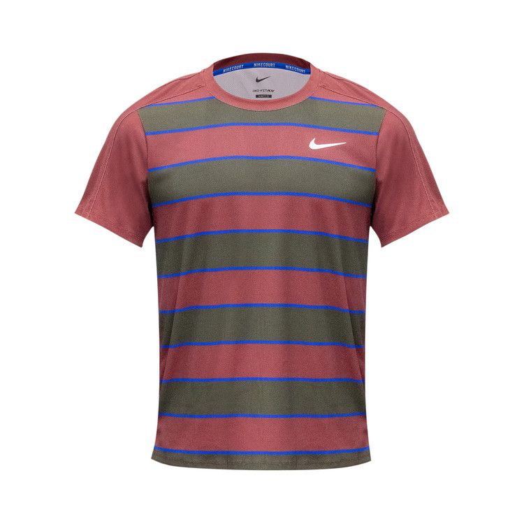 Nike Court Slam Dri-FIT ADV Tennis Top 'Dark Team Red/White'