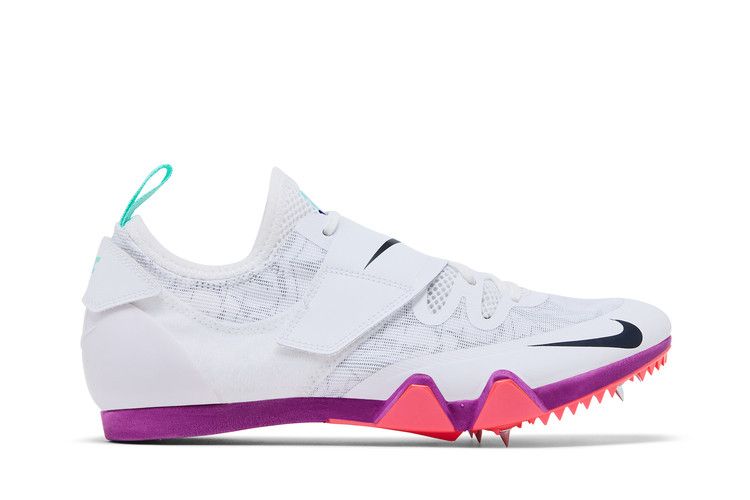 Nike Pole Vault Elite 'White/Teal Tint/Fire Pink/Obsidian'