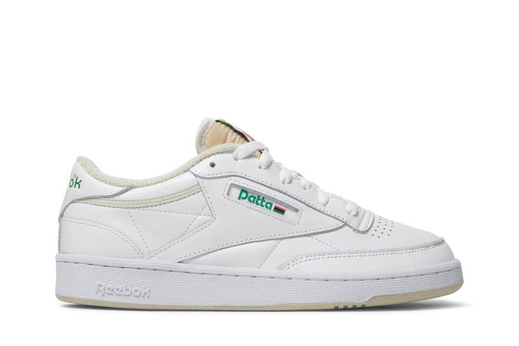 Patta x Reebok Club C 85 'White Cool Sage'