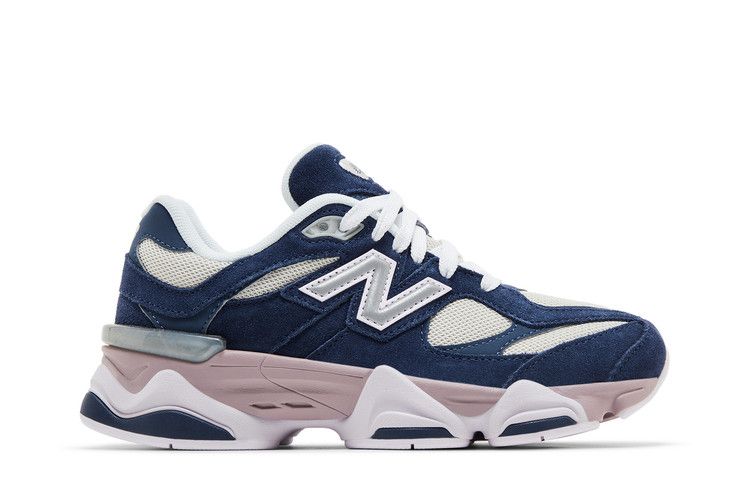 New Balance 9060 Big Kid 'Navy Ice Wine'