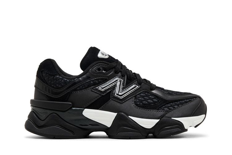 New Balance 9060 Big Kid 'Black Silver' Shoe Palace Exclusive