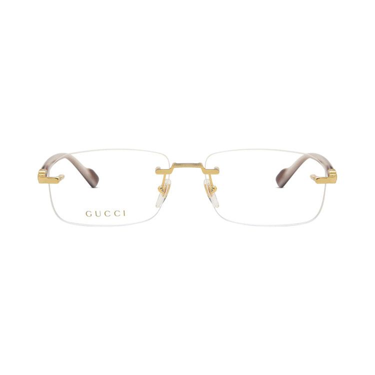Gucci Rectangle Glasses 'Gold'