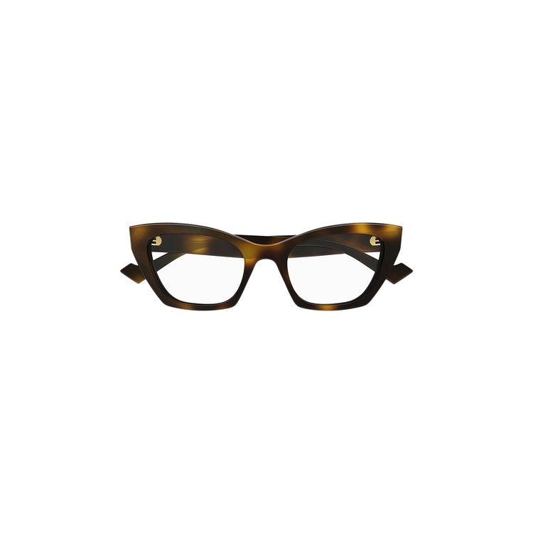 Gucci Cat Eye Frame Sunglasses 'Shiny Tortoise'