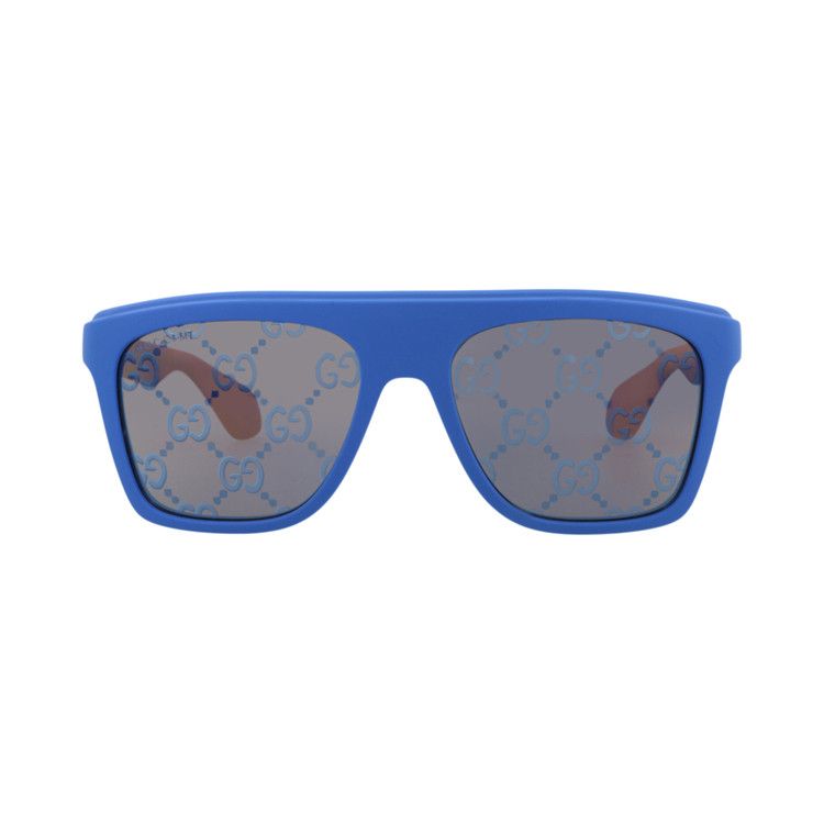 Gucci Square Sunglasses 'Blue'