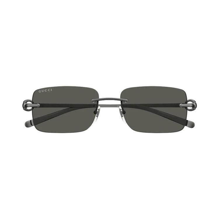 Gucci Rectangle Sunglasses 'Grey'