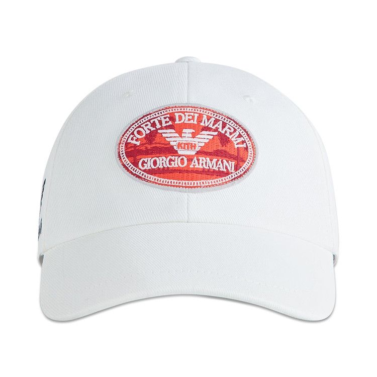 Kith x Giorgio Armani Forte Dei Marmi Classic Cap 'White'