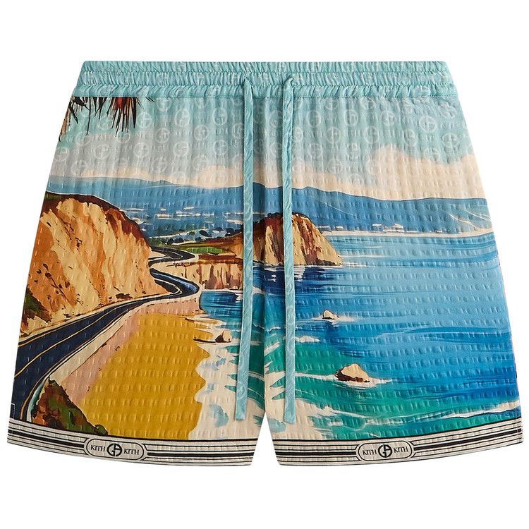 Kith x Giorgio Armani Malibu Active Short 'Multi'