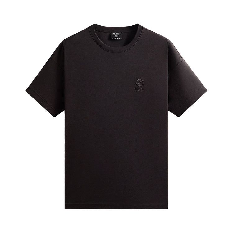 Kith x Giorgio Armani Logo Tee 'Black'