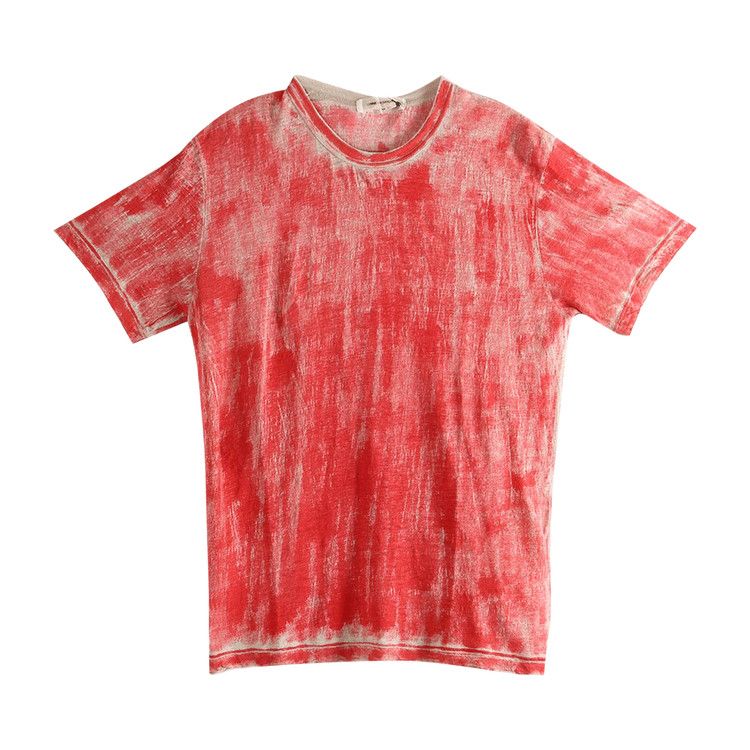 Comme des Garçons Oversized T-Shirt 'Ecru/Red'
