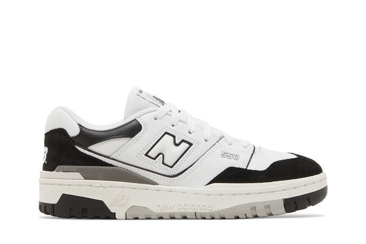 New Balance 550 Big Kid 'White Black Rain Cloud'