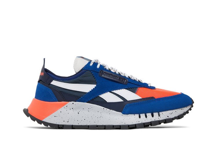 Reebok Classic Leather Legacy 'Collegiate Royal Orange Speckle'