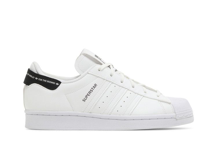 Parley x adidas Superstar J 'White Black'