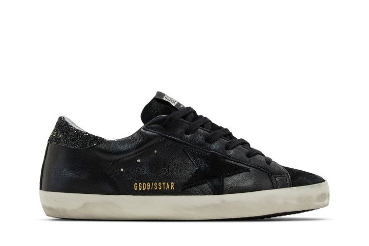 Golden Goose Wmns Superstar 'Black Glitter Heel'