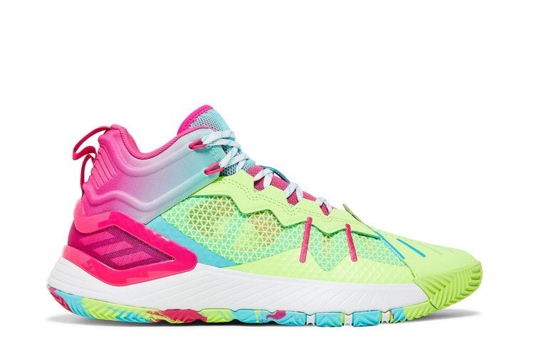 adidas D Rose Son of Chi 'Godspeed - Signal Green Pink'