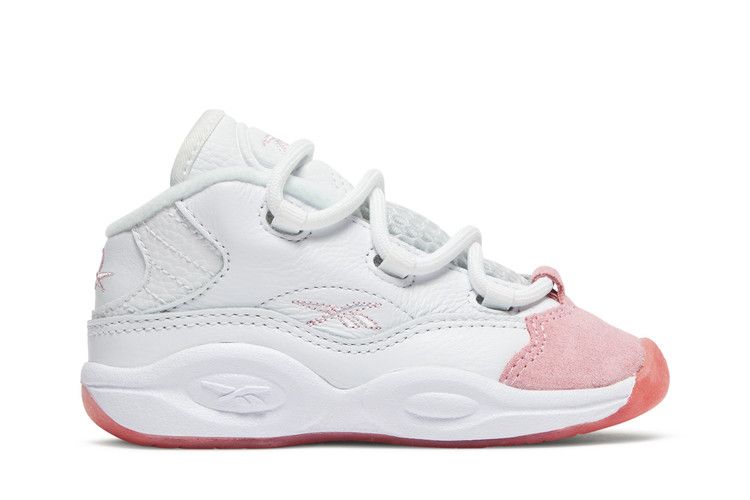 Reebok Question Mid Toddler 'Pink Toe'