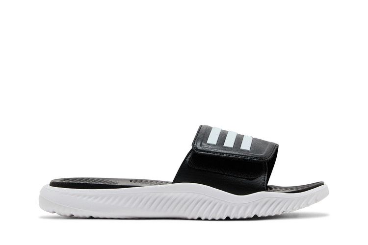 adidas Alphabounce Slide 'Black White'