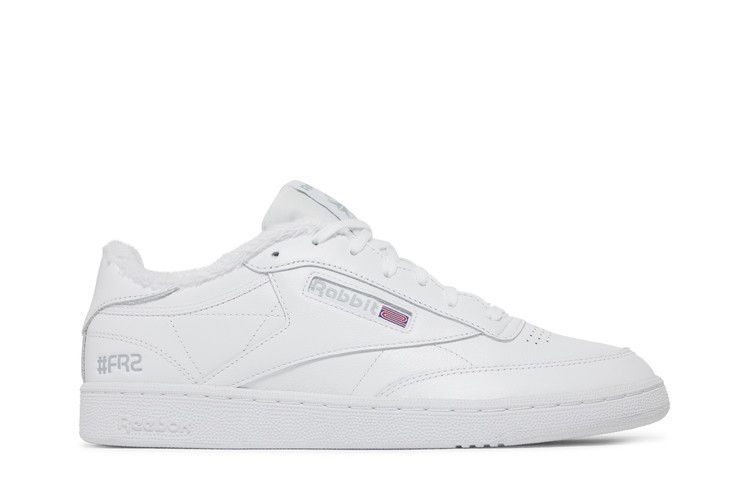 atmos x #FR2 x Reebok Club C 85 'White Grey'