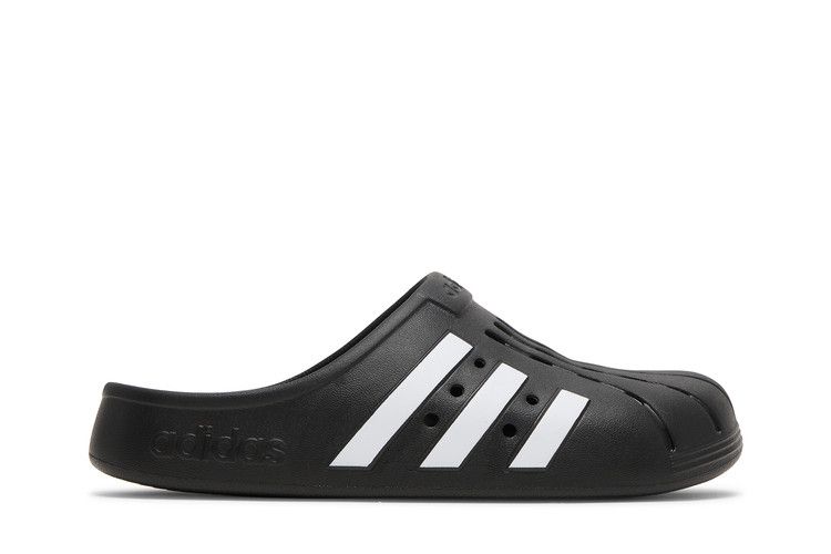 adidas Adilette Clog 'Black White'