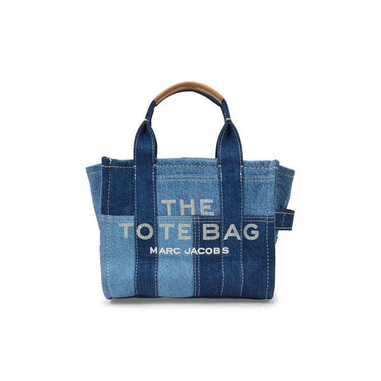 Marc Jacobs Denim Mini Tote Bag 'Blue'