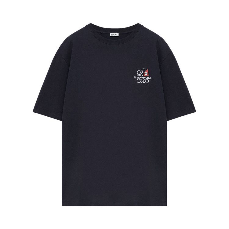 Loewe Loose Fit T-Shirt 'Navy Blue'