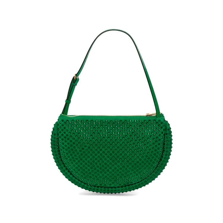 JW Anderson Bumper Moon Embellished Shoulder Bag 'Bright Green'